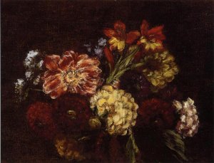 Flowers: Dahlias and Gladiolas