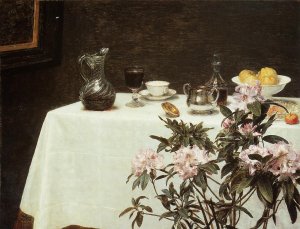 Still Life: Corner Of A Table