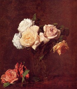 Roses in a Vase