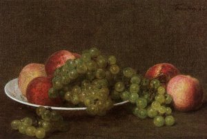 Peaches and Grapes