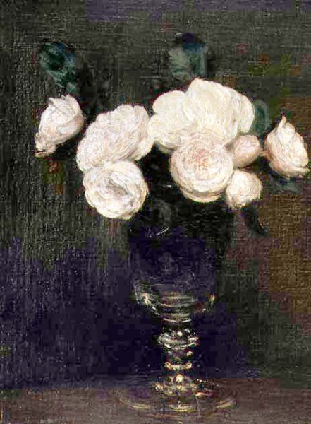 Still Life of Malmaison Roses