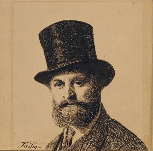 Portrait of Manet