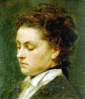 Portrait of young woman