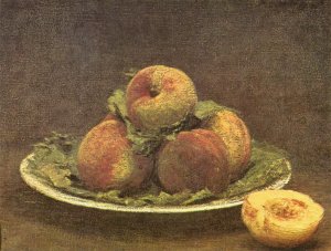 Still life with apricots